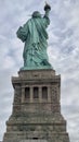 Natural light statue of liberty new York city united states of America Royalty Free Stock Photo