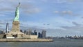 Natural light statue of liberty new York city united states of America Royalty Free Stock Photo