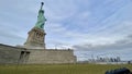 Natural light statue of liberty new York city united states of America Royalty Free Stock Photo