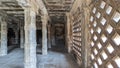 Natural lighting to the stone corridors, a design feature, Dharasuram, Tamil Nadu, India Royalty Free Stock Photo