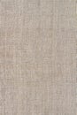 Natural linen fabric, background or texture, natural gray beige color Royalty Free Stock Photo