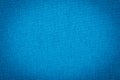 Natural linen fabric for embroidery. Blue color. Royalty Free Stock Photo