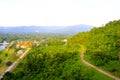 Natural location Kun Dan Pra Kan Chon Dam Nakonnayok Thailand Royalty Free Stock Photo