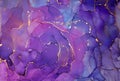 Natural luxury abstract fluid art painting in alcohol ink technique. Tender and dreamy wallpaper. Mixture of colors creating Royalty Free Stock Photo