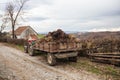 Natural manure Raw compost Royalty Free Stock Photo