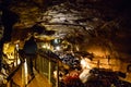 Natural Marble Arch cave underground, Fermanagh, Northern Ireland. Filming location for many films and series