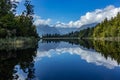 Reflection at Lake Matheson - New Zealand