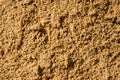 Background Industrial sand for construction works