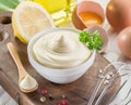 Natural mayonnaise ingredients.