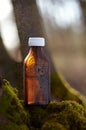 Natural Medicine - bottle Royalty Free Stock Photo