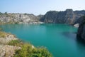 Natural Mine Park under blue sky