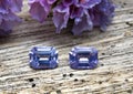 Blue Spinel Royalty Free Stock Photo