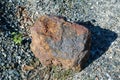 Natural mineral - piece of Hematite iron ore, haematite stone