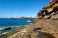 Montana Amarilla National Monument, Tenerife Royalty Free Stock Photo