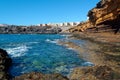 Montana Amarilla National Monument, Tenerife Royalty Free Stock Photo