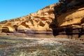 Montana Amarilla National Monument, Tenerife Royalty Free Stock Photo