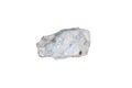 natural moonstone rough gem stone on the white background Royalty Free Stock Photo