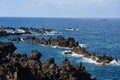 Natural ocean pools at the atlantic coast of Porto Moniz, Madeira