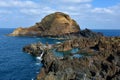 Natural ocean pools at the atlantic coast of Porto Moniz, Madeira