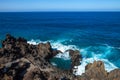 Natural ocean swimming pools on Tenerife