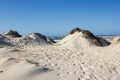 Natural, old and protected sand dunes on the atlantic Portuguese western coast
