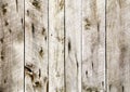 Natural old vintage knotty weathered aged wood fence board