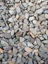 natural and orderly arrangement of natural stones