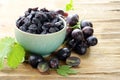 Natural organic dried grapes raisins Royalty Free Stock Photo