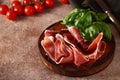 natural organic ham parma jamon