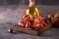 natural organic jamon prosciutto