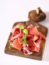 natural organic jamon prosciutto