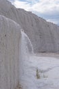 Natural Pamukkale basins. Denizli province. Turkey