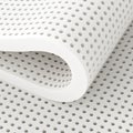Natural para latex rubber material perforated sheet Royalty Free Stock Photo