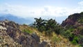 Mountains scenery - natural background - natural park - So beautiful clear blue sky - nice day Royalty Free Stock Photo