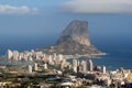 Natural Park of Penon de Ifach situated in Calp, Spain.