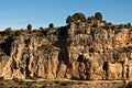 Natural Park Sickles of the Duraton River. Hermitage of San Frutos. Segovia, Spain Royalty Free Stock Photo