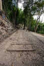 Natural path at the Hellfire Pass Trail,