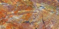 Orange Quartzite matt limestone. Royalty Free Stock Photo