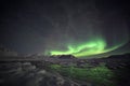 Natural phenomenon of Northern Lights Royalty Free Stock Photo