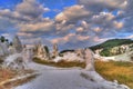 Natural phenomenon Petrified wedding