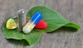 Natural pills Royalty Free Stock Photo