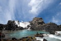 The Natural Pool in Aruba Royalty Free Stock Photo