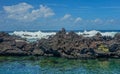 Natural pool in Terceira, Azores