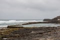 El Agujero natural pools in GÃÂ¡ldar, Gran Canaria Royalty Free Stock Photo