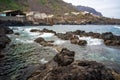 Natural Pools of El Caleton. Small town of Garachico