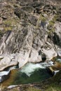 Natural pools of Los Pilones in the Garganta de los infiernos gorge, Jerte valley, Caceres, Spain