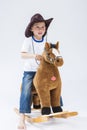 Natural Portrait of Happy Smiling and Glad Caucasian Little Boy