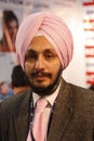 Natural portrait of a young Sikh man