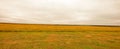 Natural prairie on the East side of Fort Wallace Post Cemetery Royalty Free Stock Photo