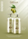 Natural product Conditioner and shampoo with olive oil